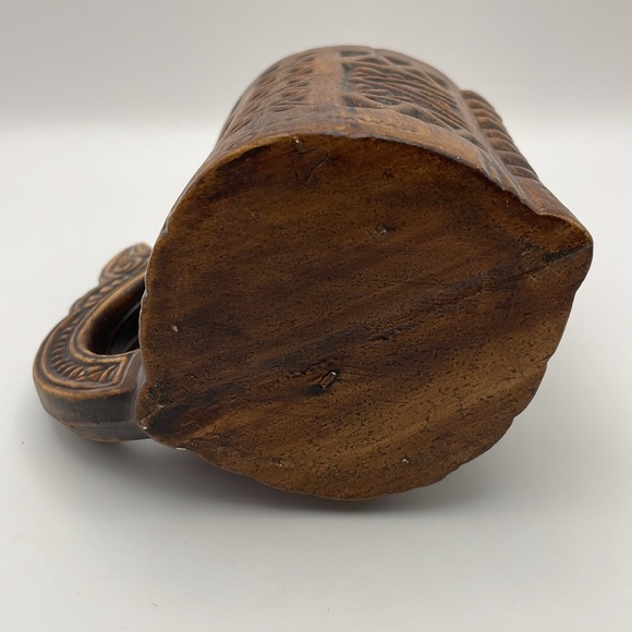 Treasure Craft Vintage 1971 Ceramic Hawaiian/Polynesian Hand Painted Tiki Mug - Picture 7 of 11